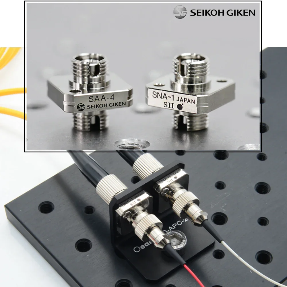 Fiber Coupling FC/PC/APC/SMA Adapter Single Multimode AD Series Fiber Sleeve Bracket Connector