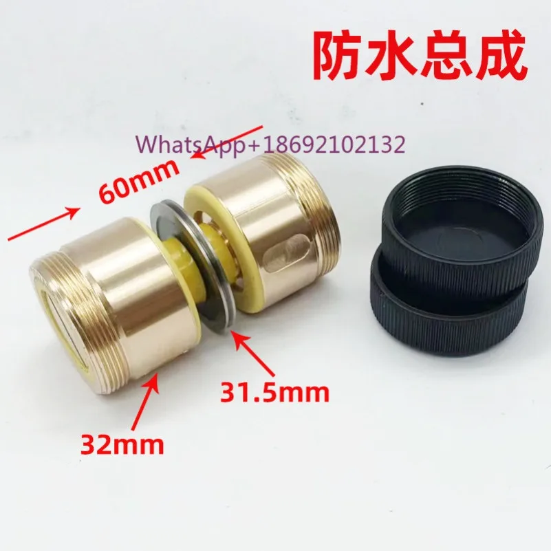 WEDM Copper Pulley Roller 126(OD30*L54mm) Guide Wheel Complete Assembly for EDM Wire Cutting Machine