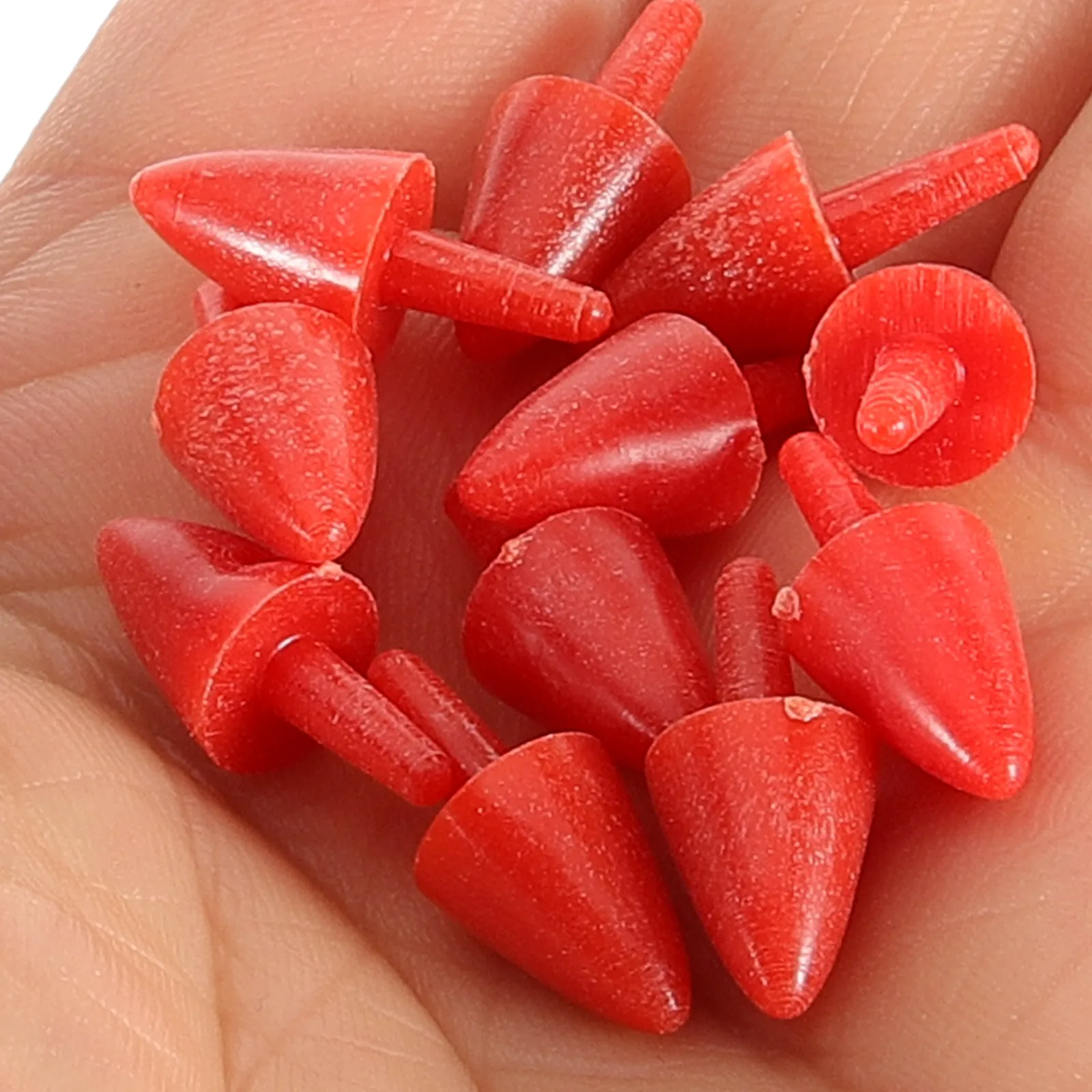 

200Pcs Snowman Nose Components Realistic Plastic Xmas DIY Craft Supplies Christmas Party Decoration Material Snowman Nose