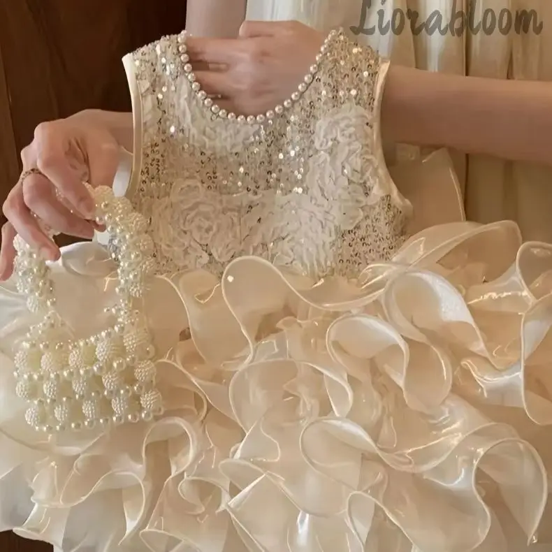 Girls' Formal Evening Gowns Princess Style Flower Girl Dresses Exquisite Formal Wear & Everyday Dresses