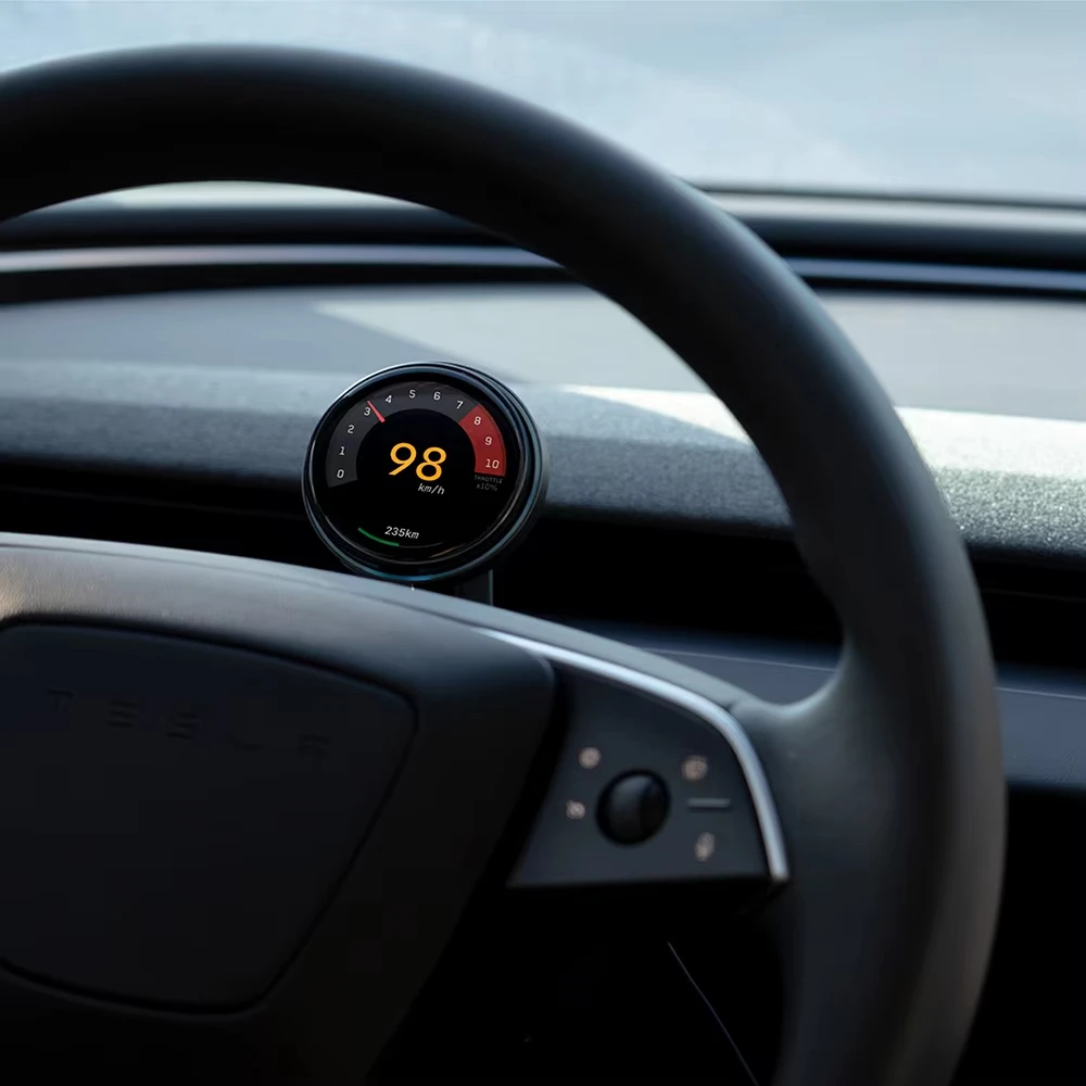 TITA Ultra Official Speedometer Dashboard HUD Wireless Charger SCREEN Speedometer Model Y 2021-2025 Model 3 2021-2025 OLED Upgra