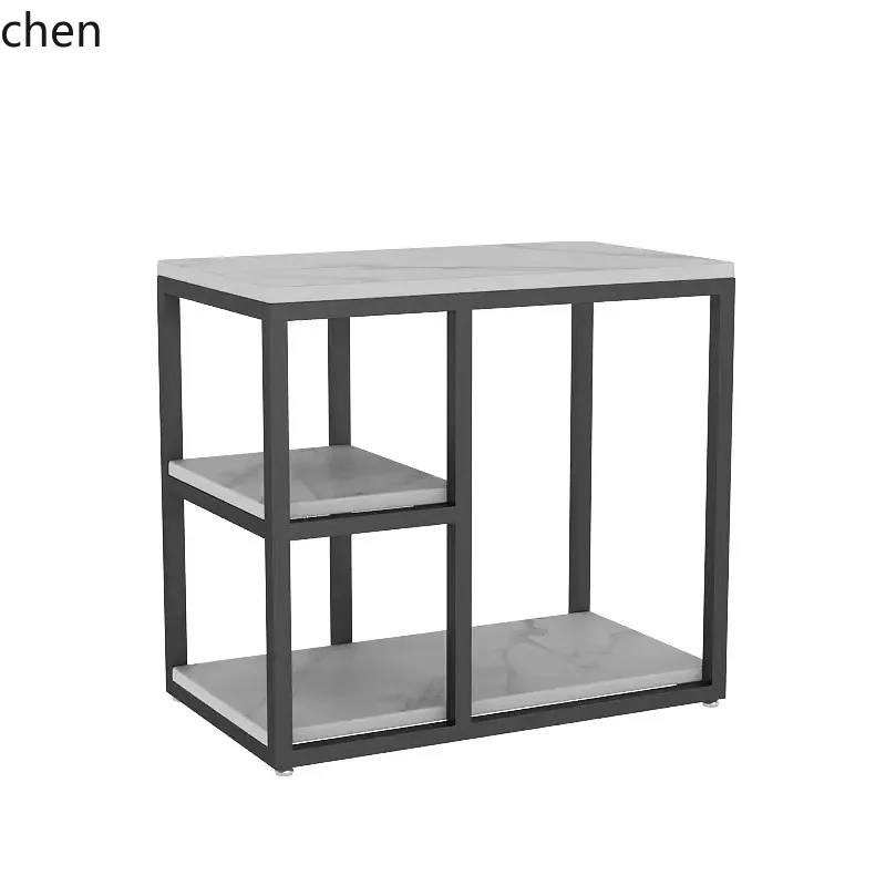 CZ Rock Slab Set Office Reception Table Balcony Tea Table Simple Modern New Chinese Style Small Tea