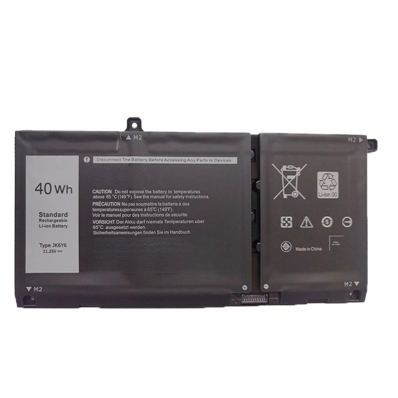 แบตเตอรี่สำหรับแล็ปท็อป Dell JK6Y6 Latitude 15 3510 5401 5405 5408 5505 แบตเตอรี่ทดแทนของแท้ ราคาถูก