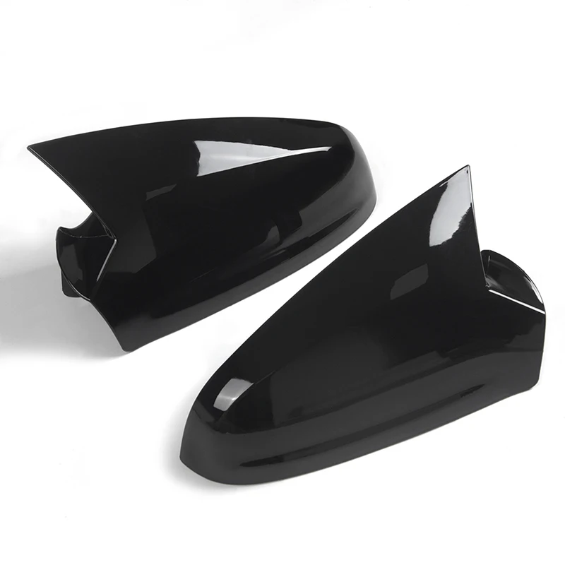 Rhyming Car Wing Mirror Cover Rearview Mirror Caps OX Horn Style Fit For Opel Vauxhall Astra H 2004-2009 Car Accessories