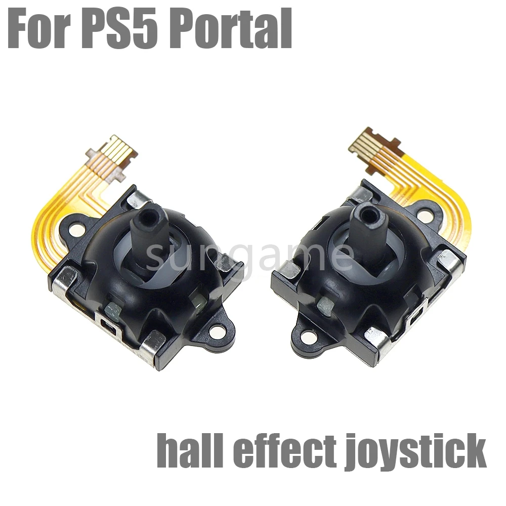 8pcs/sets For PSVR2 Left Right Electromagnetic 3D Analog Joystick Module For PS5 Portal Hall Effect Joystick Accessories