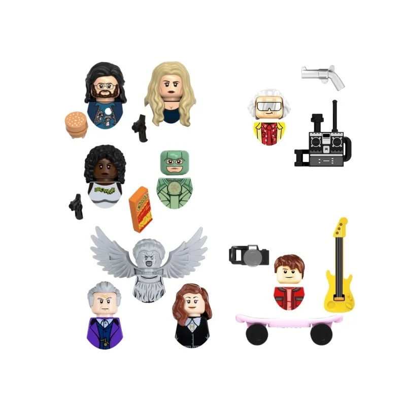 Film Serie Charakter Action Figure Bausteine Zurück In Die PG967 KF1931 Dr Who Weeping Angels Modell Bricks Set Spielzeug Geschenke