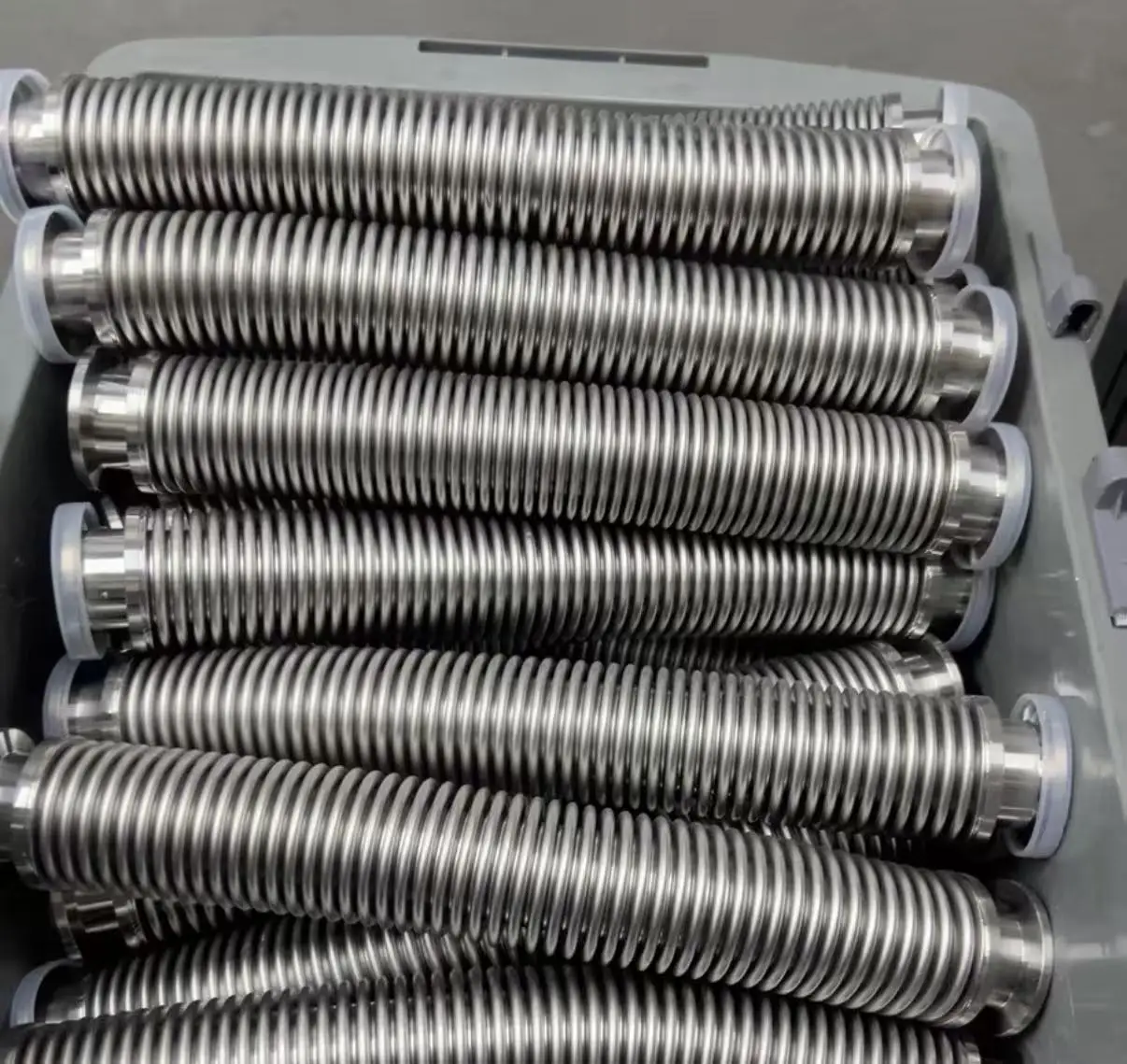 kf40-high-vacuum-flexible-compressible-corrugated-pipe-flexible-expansion-corrugated-pipe-flange-connecting-pipe-304ss