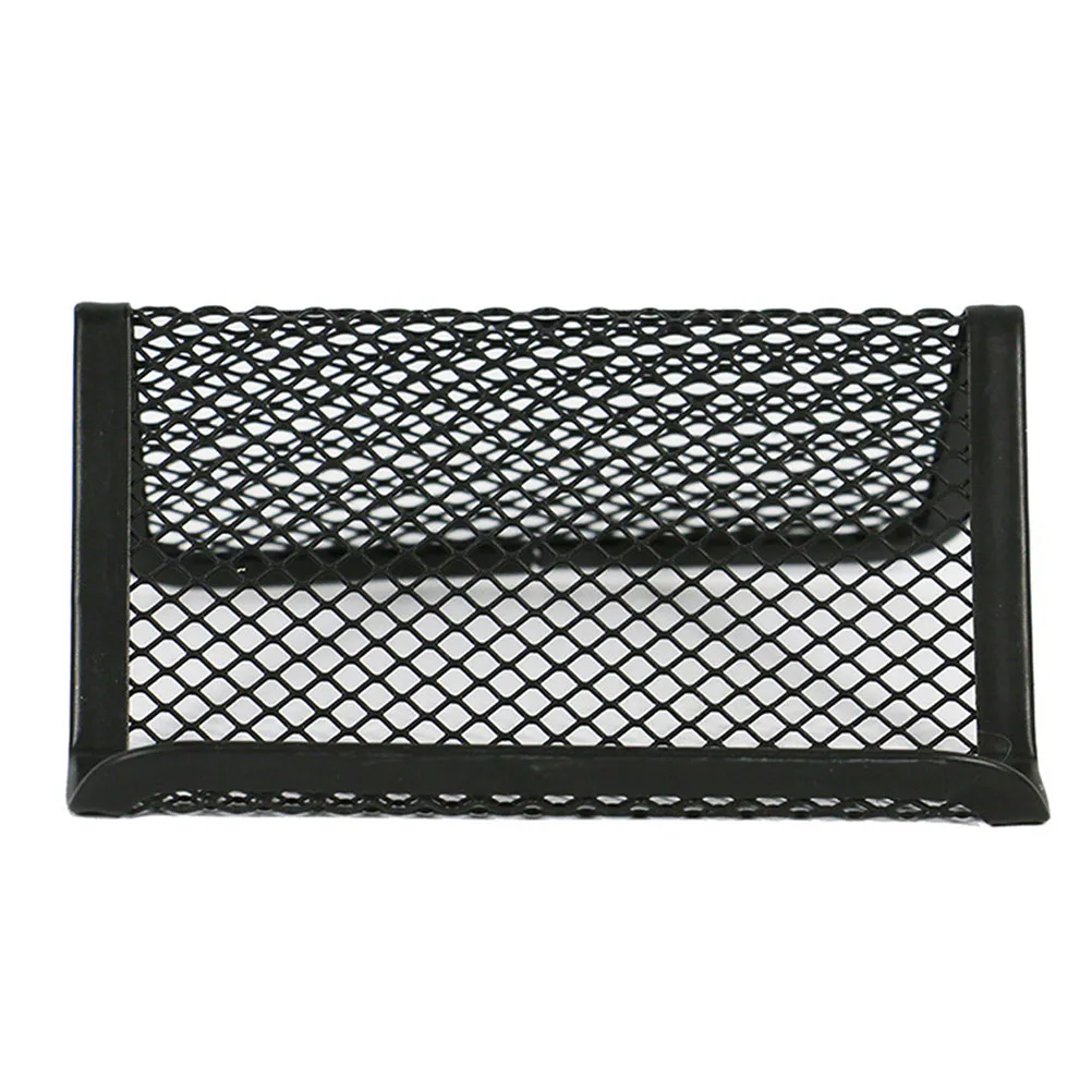 

Набор из 8 металлических визитниц-органайзеров для офиса и дома, черные, размер 10.5x8x5.6см