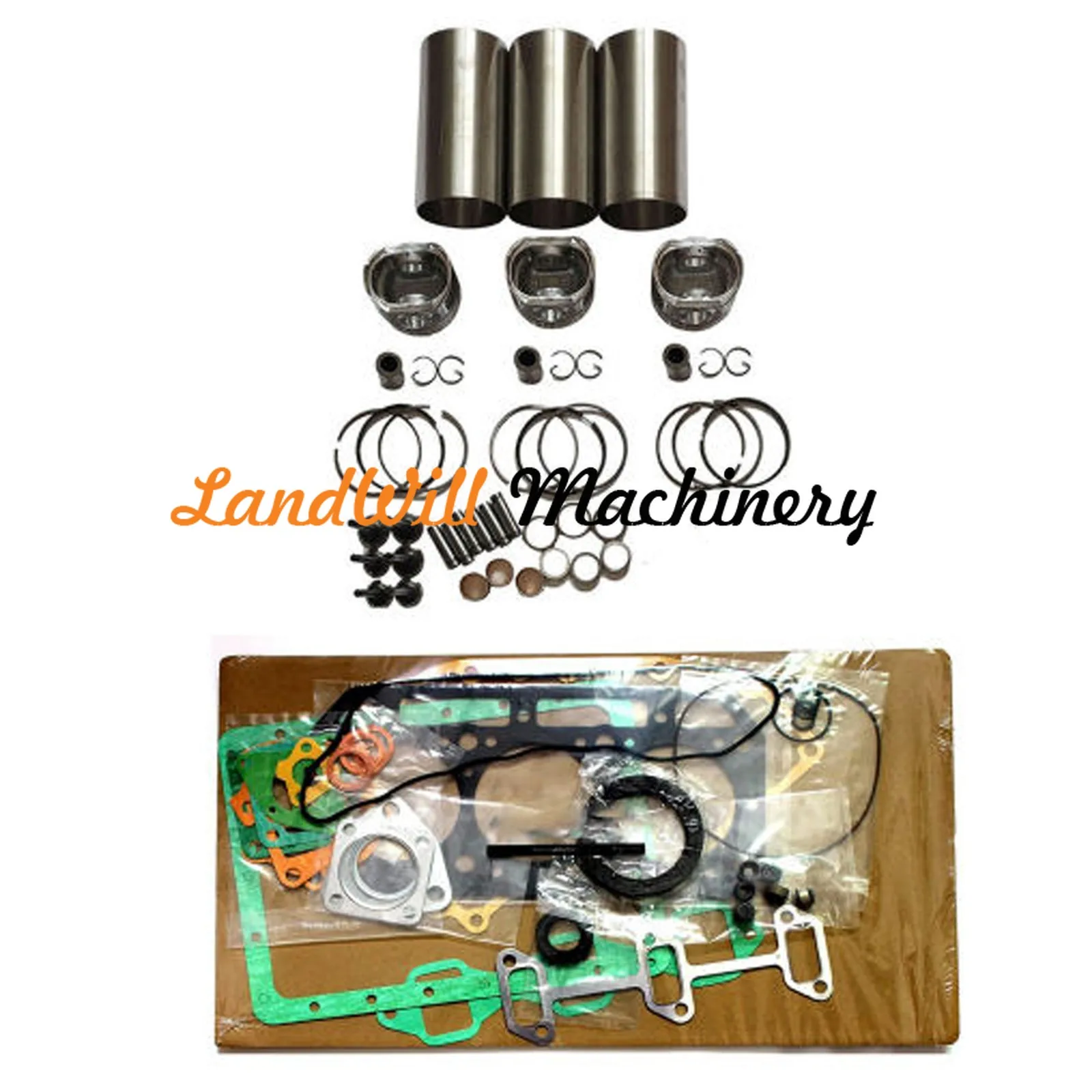 3T72HL 3T72L 3T72HA Overhaul Rebuild Kit STD Fits For Yanmar Engine