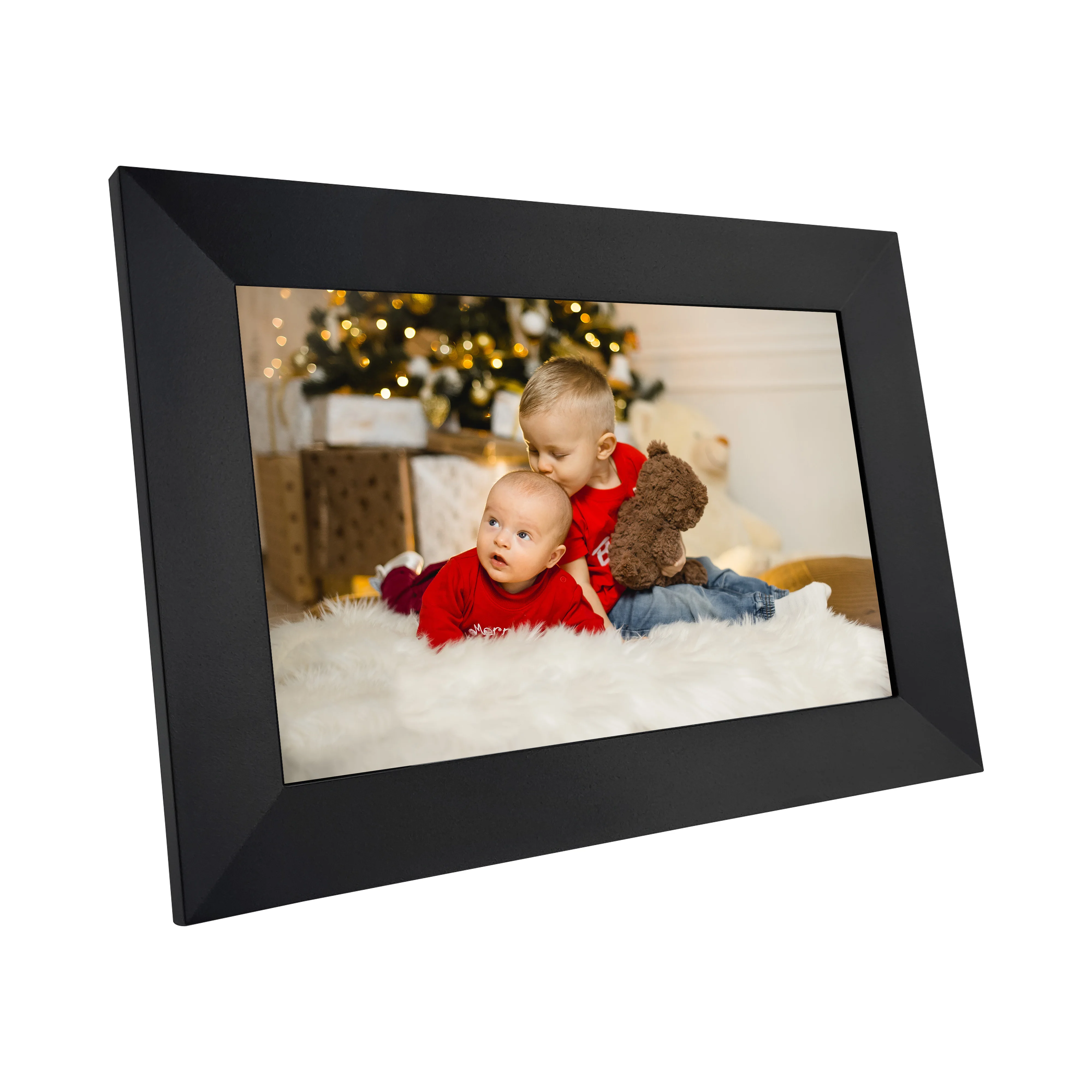 8 Inch HD Digital Photo Frame IPS Music Video Playback Electronic Picture Frame with USB Storage Card Port 100‑240V