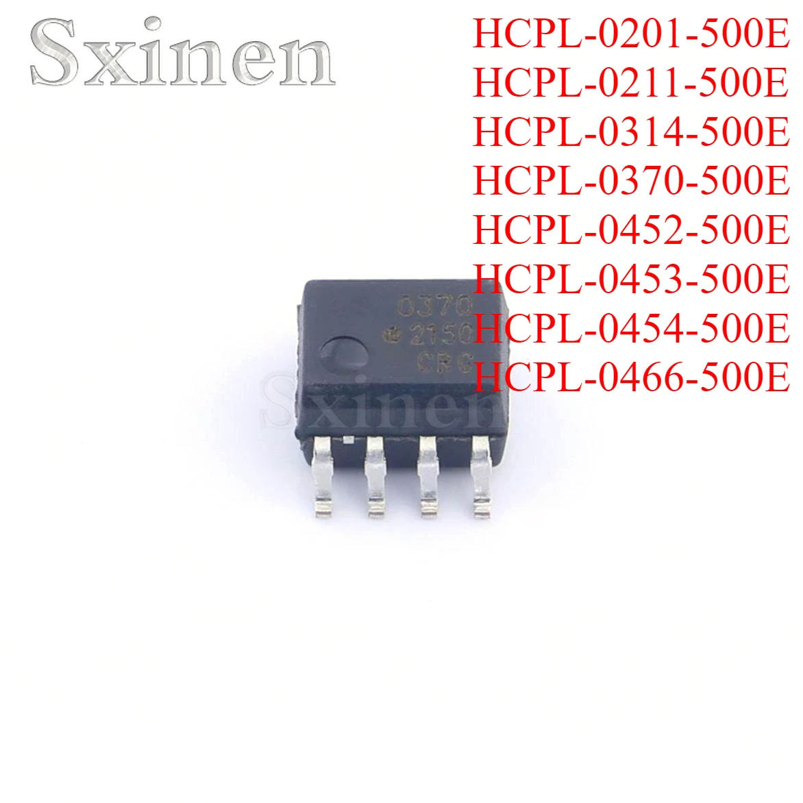 

10PCS/LOT HCPL-0201-500E HCPL-0211-500E HCPL-0314-500E HCPL-0370-500E HCPL-0452-500E HCPL-0453-500E HCPL-0454-500E HCPL-0466-500