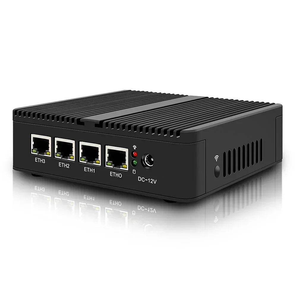 Lake Cele-ron N5105  Fanless Mini PC Opensense Router 4*Lan 2.5G I225  Ethernet 2*DDR4 Firewall Appliance pfSense ESXIsell well