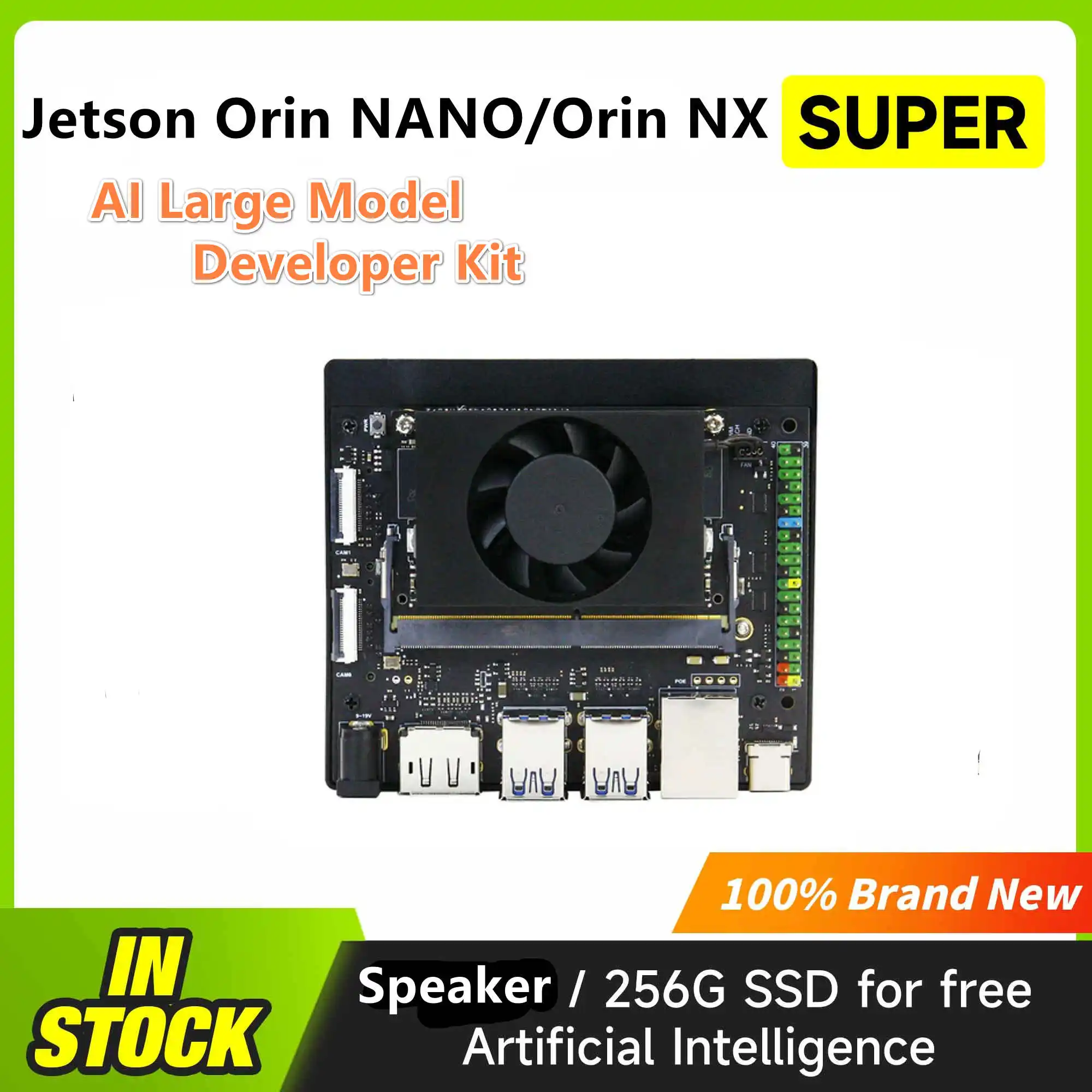 Jetson Orin NANO/NX SUPER: AI Developer Kit for Large Models & Deep Learning on Edge