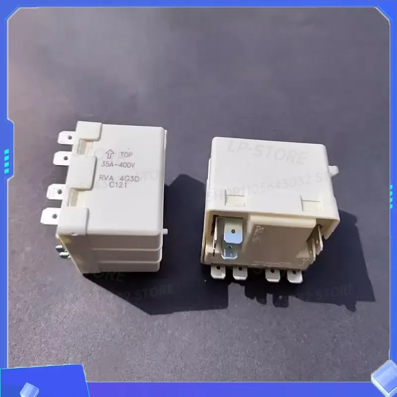 for RVA4G3D Compressor Relay Starter 3P 220V for Ice Machine Refrigerator Accessories 35A-400V Relay