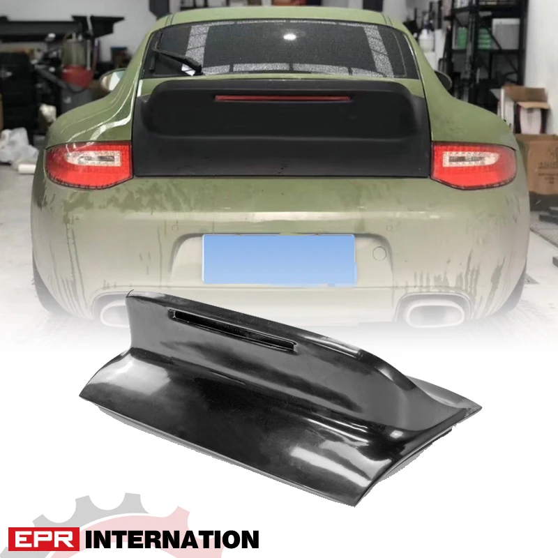 

FRP Unpainted Rear Trunk For 05-12 Porsche 911 Carrera 997 Classic Ducktail Type Spoiler(Will fit Coupe, NOT for Turbo or Targe)