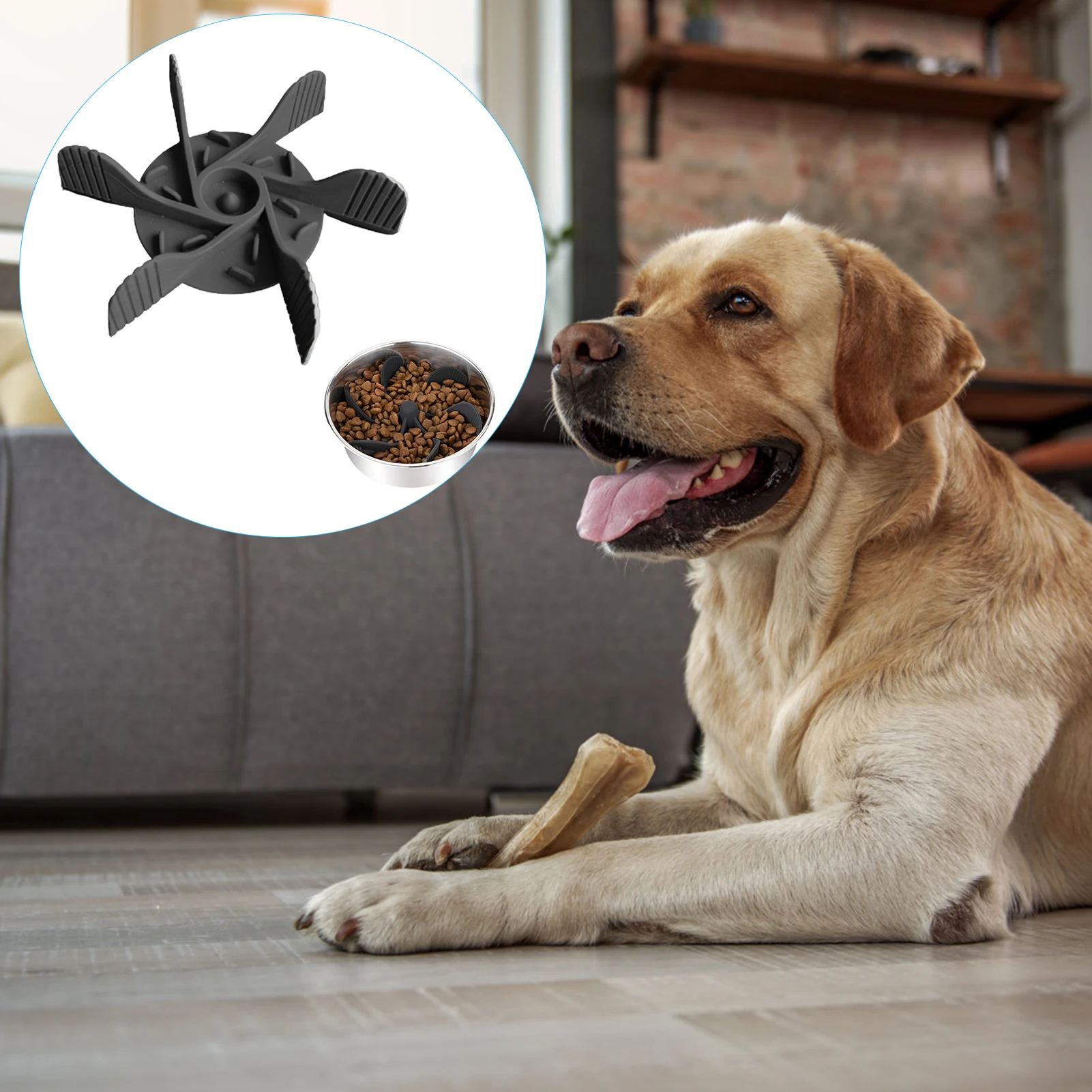 

Миска для медленного кормления, миска для собак с присосками, миска для медленного кормления, миска для собак и кошек, уникальный дизайн