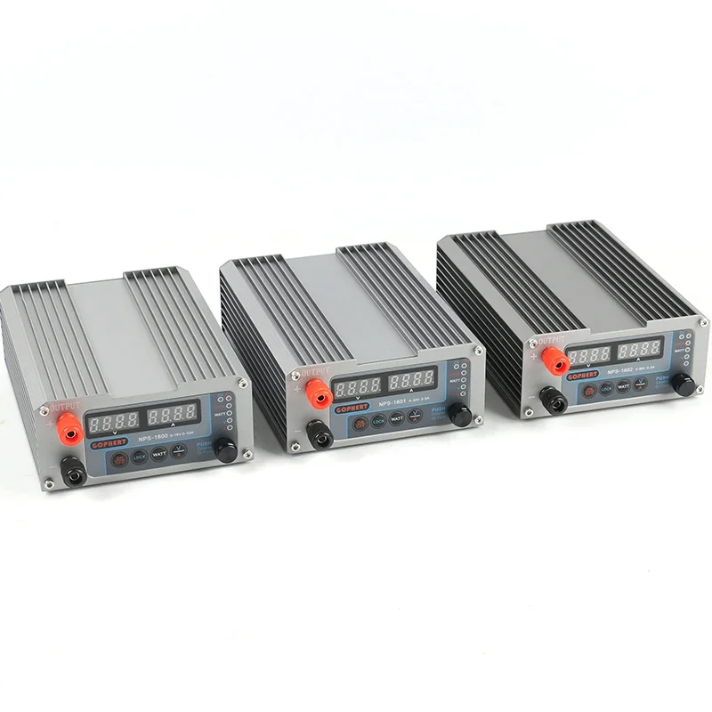 NPS-1600 1601 1602 32V 5A 60V 3A 16V 10A Adjustable DC Regulated Power Supply Constant Voltage Current Source WATT