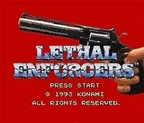 جديد وصول Lethal Enforcers 16 بت MD بطاقة الألعاب لمحرك Sega Mega لـ Genesis