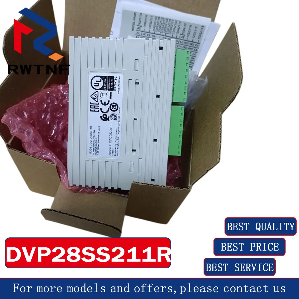 Brand New Genuine DVP28SS211R Delta PLC host with expansion,100% original warehouse stock