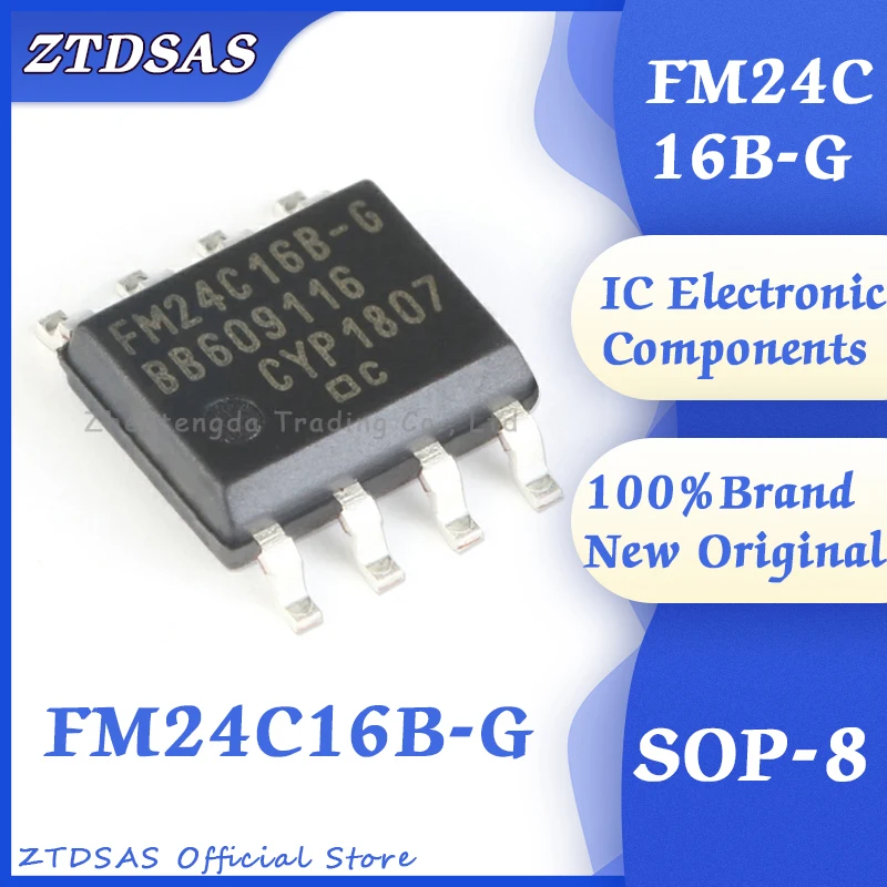 FM24C16B-G FM24C16B-GTR SOP8 ferroelectric memory chip IC