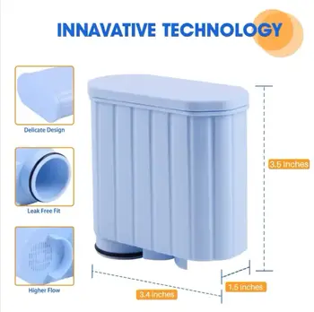 set CMF009 vattenfilter till kaffemaskin: Passar Philips Saeco, fungerar med AquaClean och avkalkning CA6903/10/00/01/22/47 6 best sales Aquaclean - №4