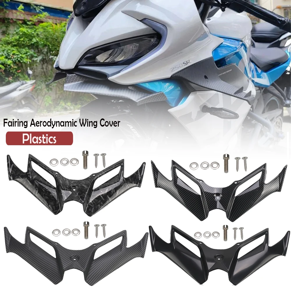 

Fairing Aerodynamic Winglet Cover Fixed Wind Wing For CFMOTO CF MOTO 250SR 300SR SR 250 300 SR SR250 SR300 2019 2020 2021-2024