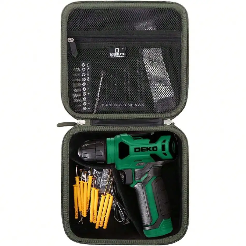 

Storage Case For Cordless Drill - Drill Bit Set Hard Case, Carrying Case (Box For )