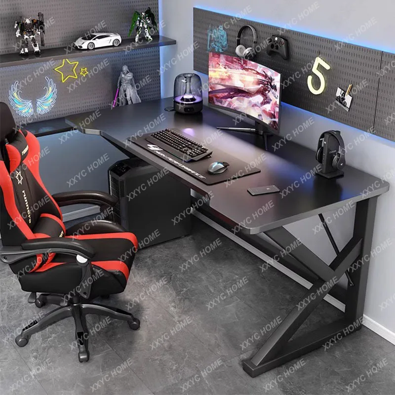 Computer Gamer Desk Esports Bedroom Room Desks Simple Modern Student Mesas Rental Table For Laptop Mesa Escritorio Furniture HY