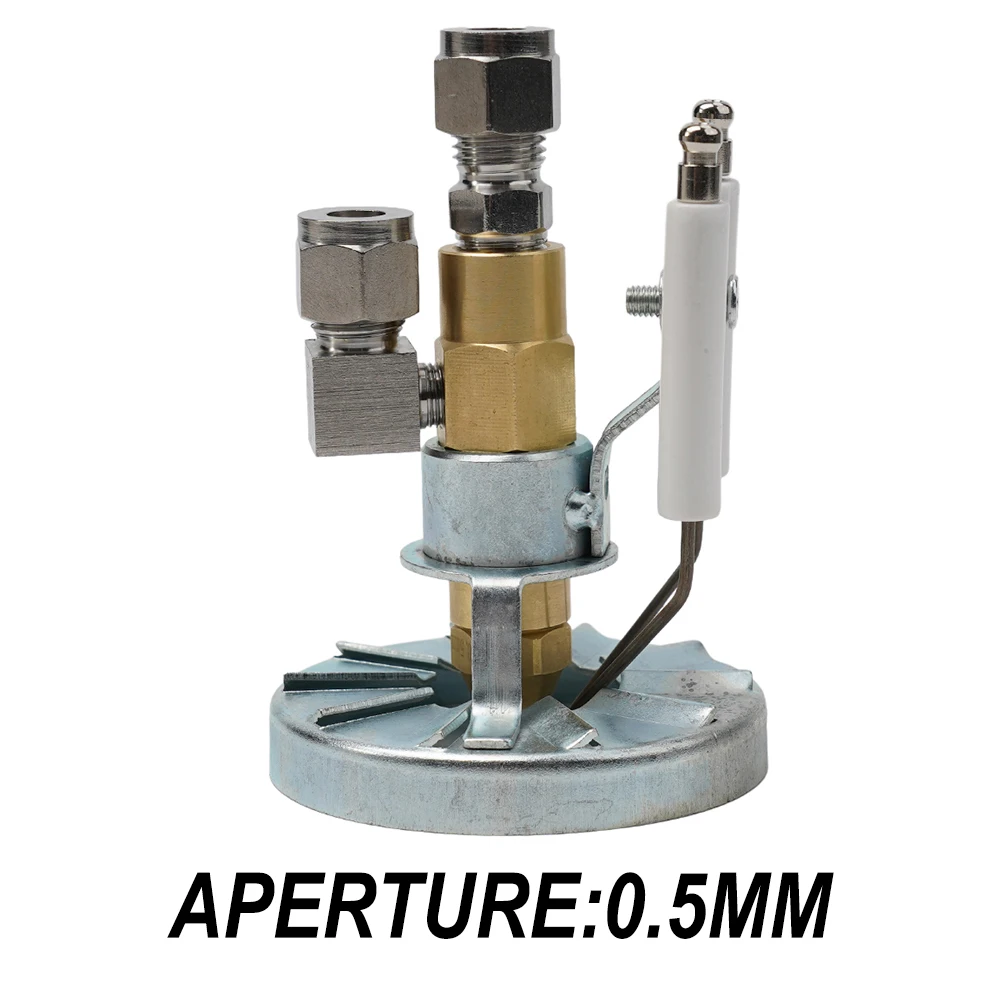 

Siphon Air Atomizing Spray Nozzle for Waste Oil Burners with Adjustable Spray Angle and Flow for Industrial Use