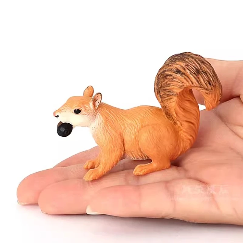 リス、アナグマ、ハリネズミ、イタチ、フライングスquirrels、アクションフィギュア、認知シミュレーション、動物モデル、ミニチュア風景フィギュア