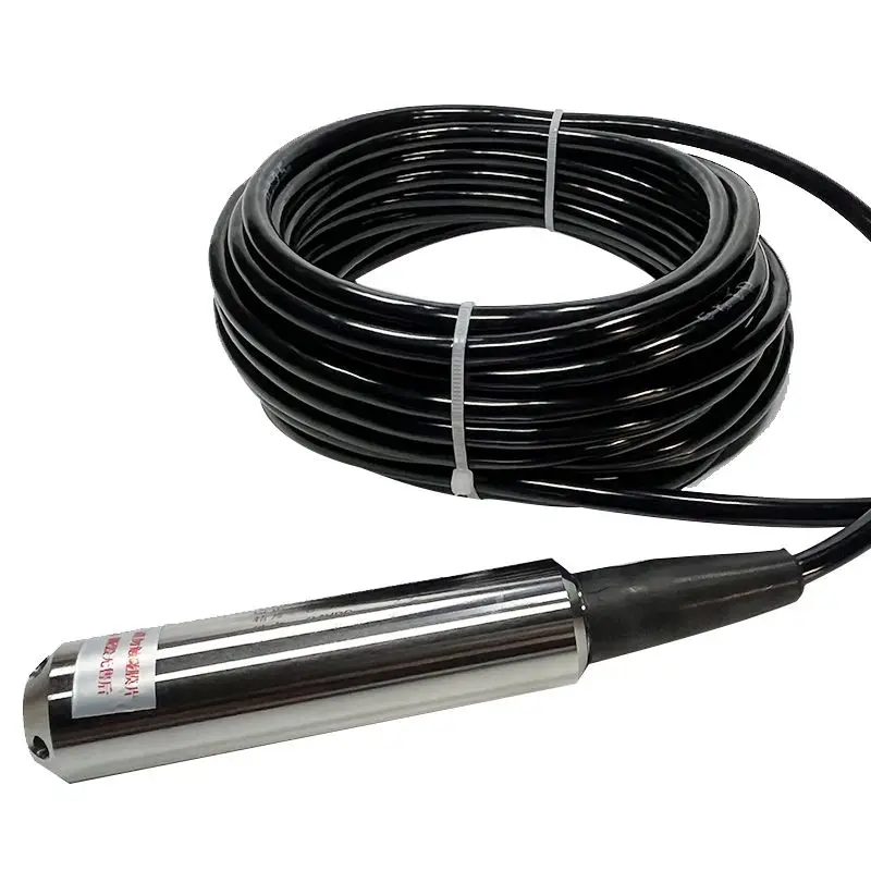 

Input type liquid level transmitter Integrated liquid level sensor 4-20mA pool water tank water level sensor probe