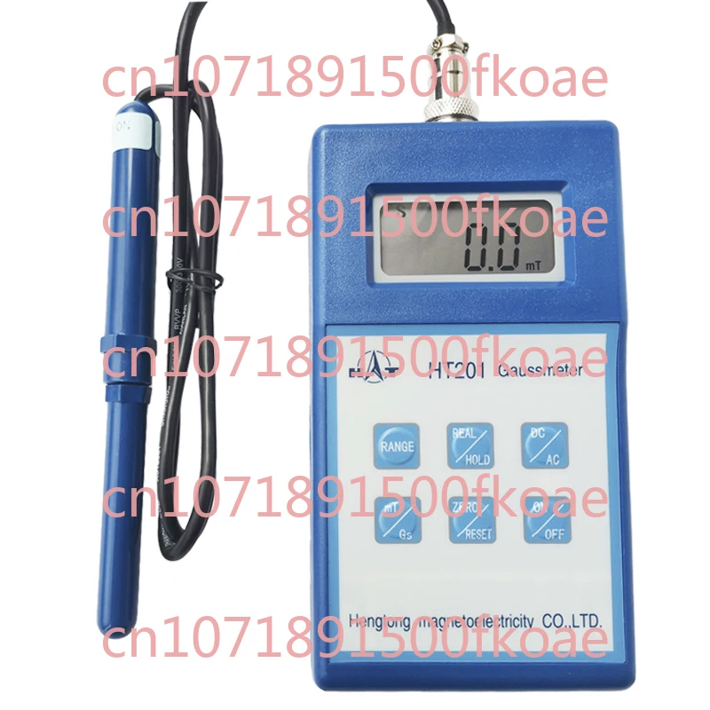 

Ht201 Gauss Meter Tesla Meter Ht201 Probe Remanence Magnetic Force Measuring Instrument