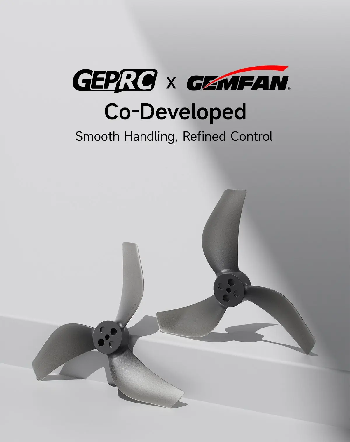 2Pair GEPRC x GEMFAN GP2219-3 2.2inch FPV Propeller for Dark Star 22/Pavo20 Pro blades