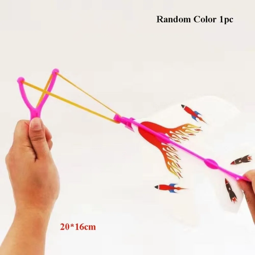 Ligthweight Airplane Glider Toy Model Popular 3 Styles Rubber Band Powered Helicopter DIY Assemble Airplanes Toy