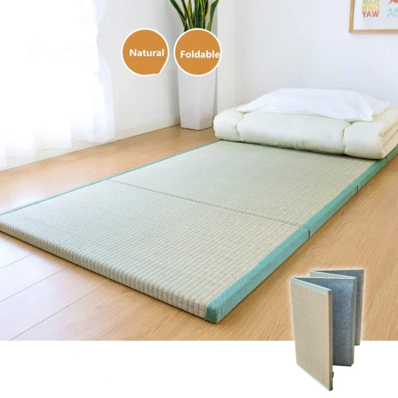 

15%,Japanese Traditional Tatami Mattress Mat Rectangle Large Foldable Floor Straw Mat For Yoga Sleeping Tatami Mat Flooring