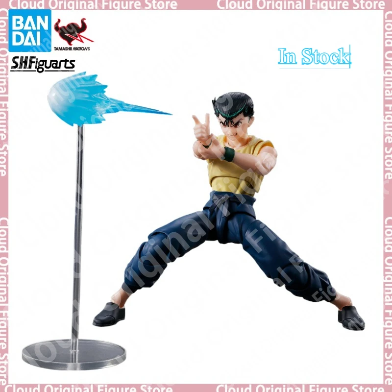 

In Stock 100% Original Bandai S.H.Figuarts SHF Yusuke Urameshi Anime Action Collection Figures Collectible Model Toys Hobby