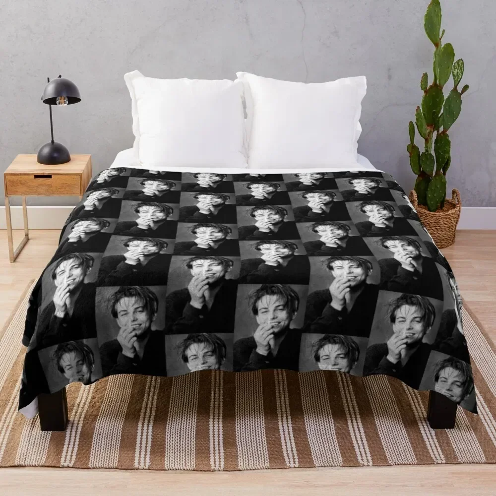 Leonardo Dicaprio Throw Blanket Loose heavy to sleep Plush Blankets