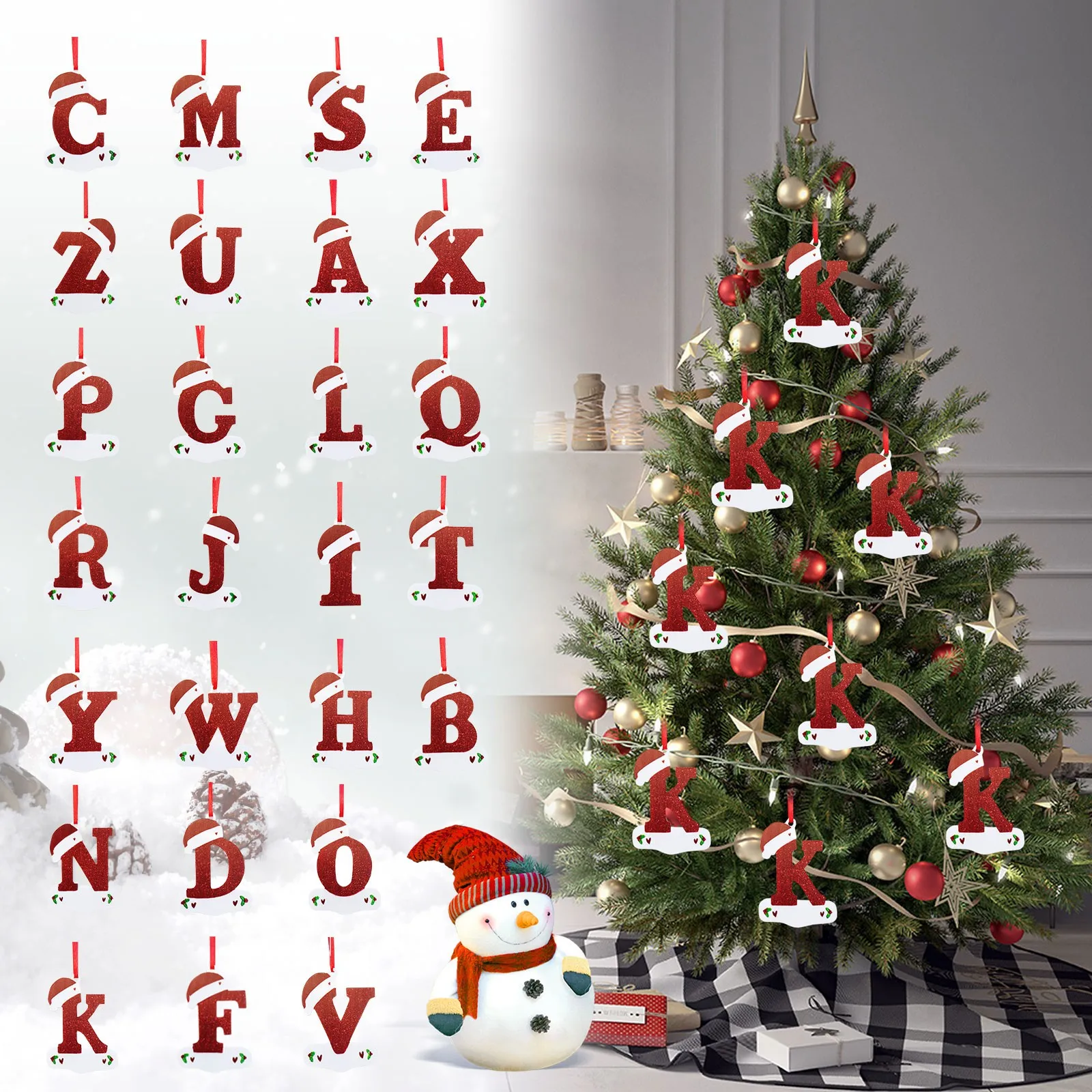 

1/26 ПК Рождественские украшения Подвесной знак Рождественский деревянный дверной знак для стены Рождественские елочные украшения Товары для рождественской вечеринки