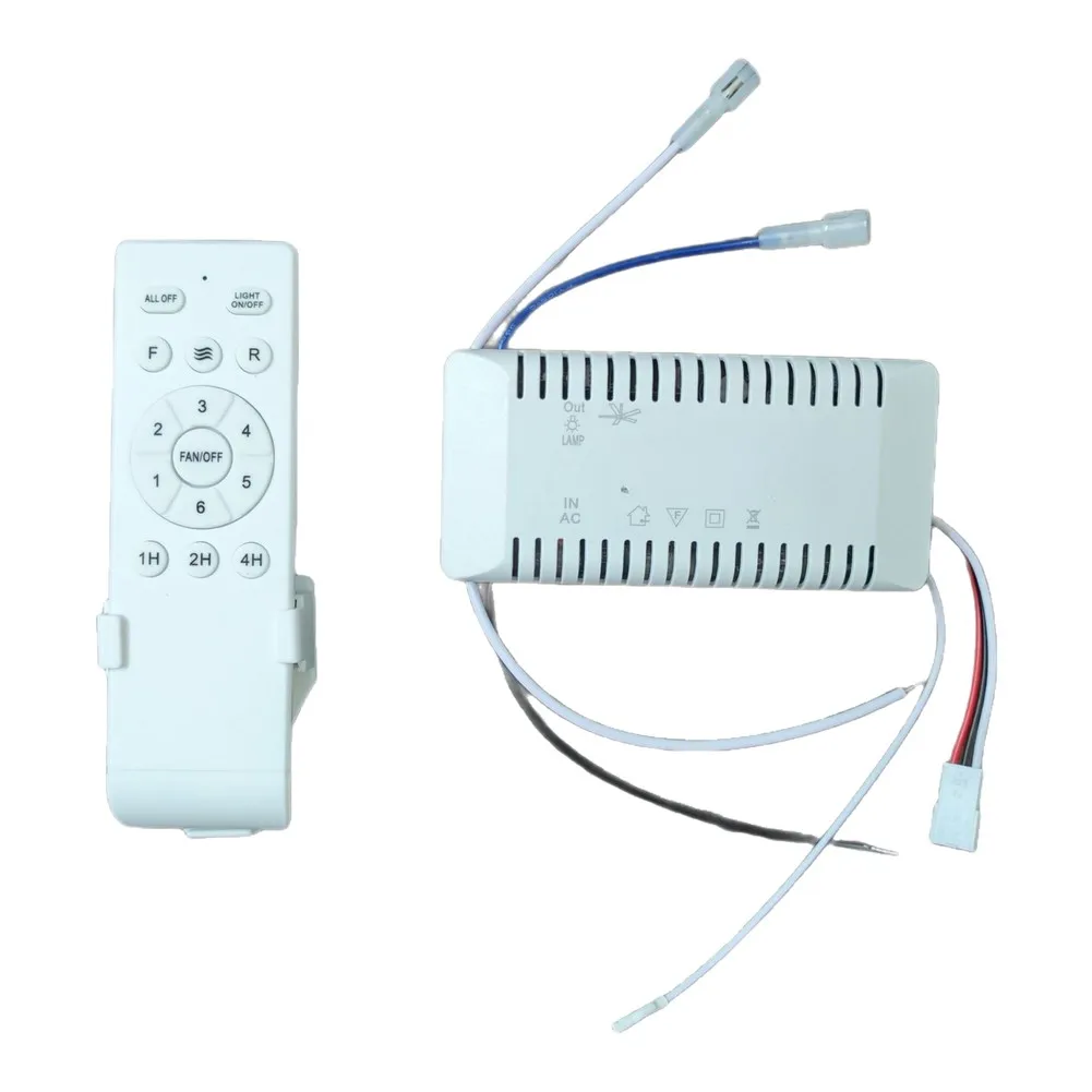 B79A Ceiling Fan Light Remote Control With Tri Color Dimming Timer Function For 160-265V AC Wireless Switch Accessories