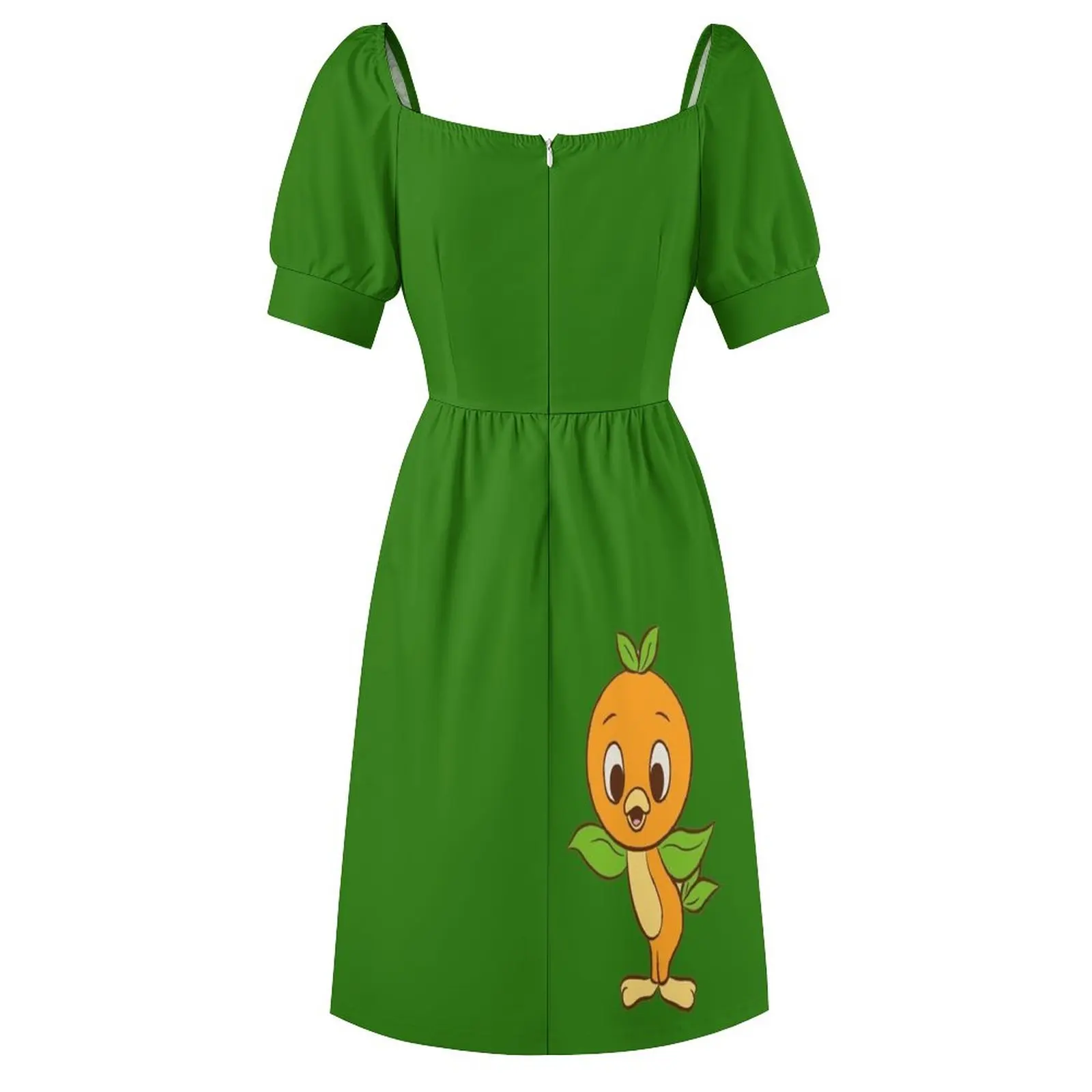 Vestido de pájaro naranja dulce para mujeres embarazadas, ropa femenina, vestidos, ropa