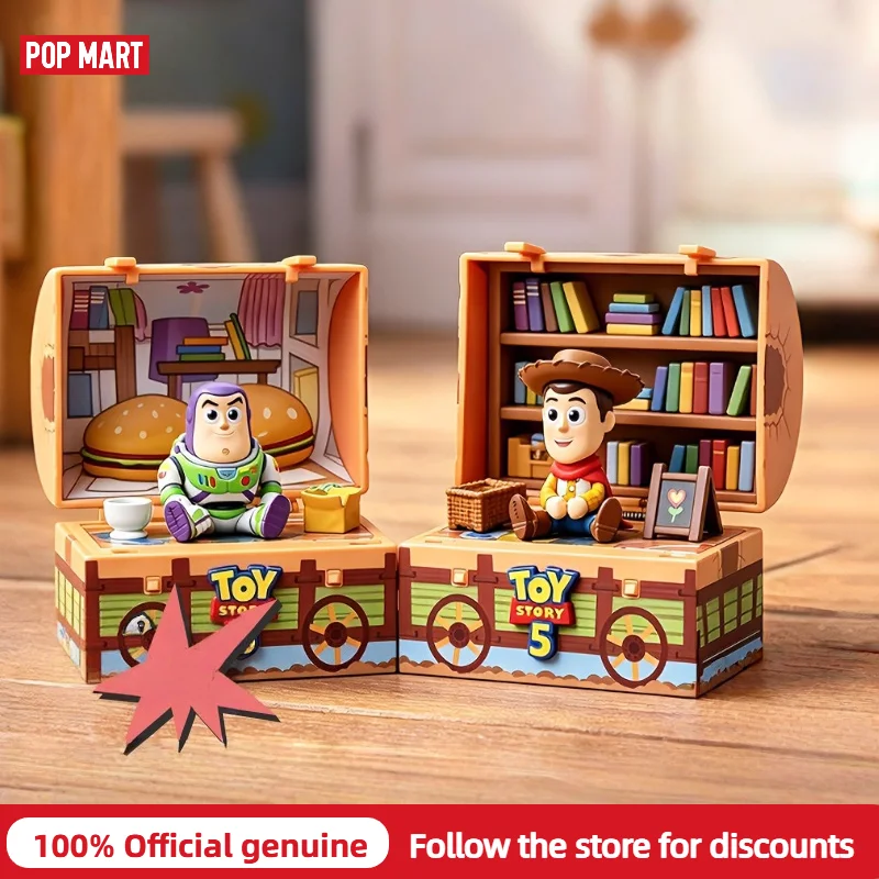 Genuine POPMART Pixar Toy Story 5 Blind Box Anime Figure Model