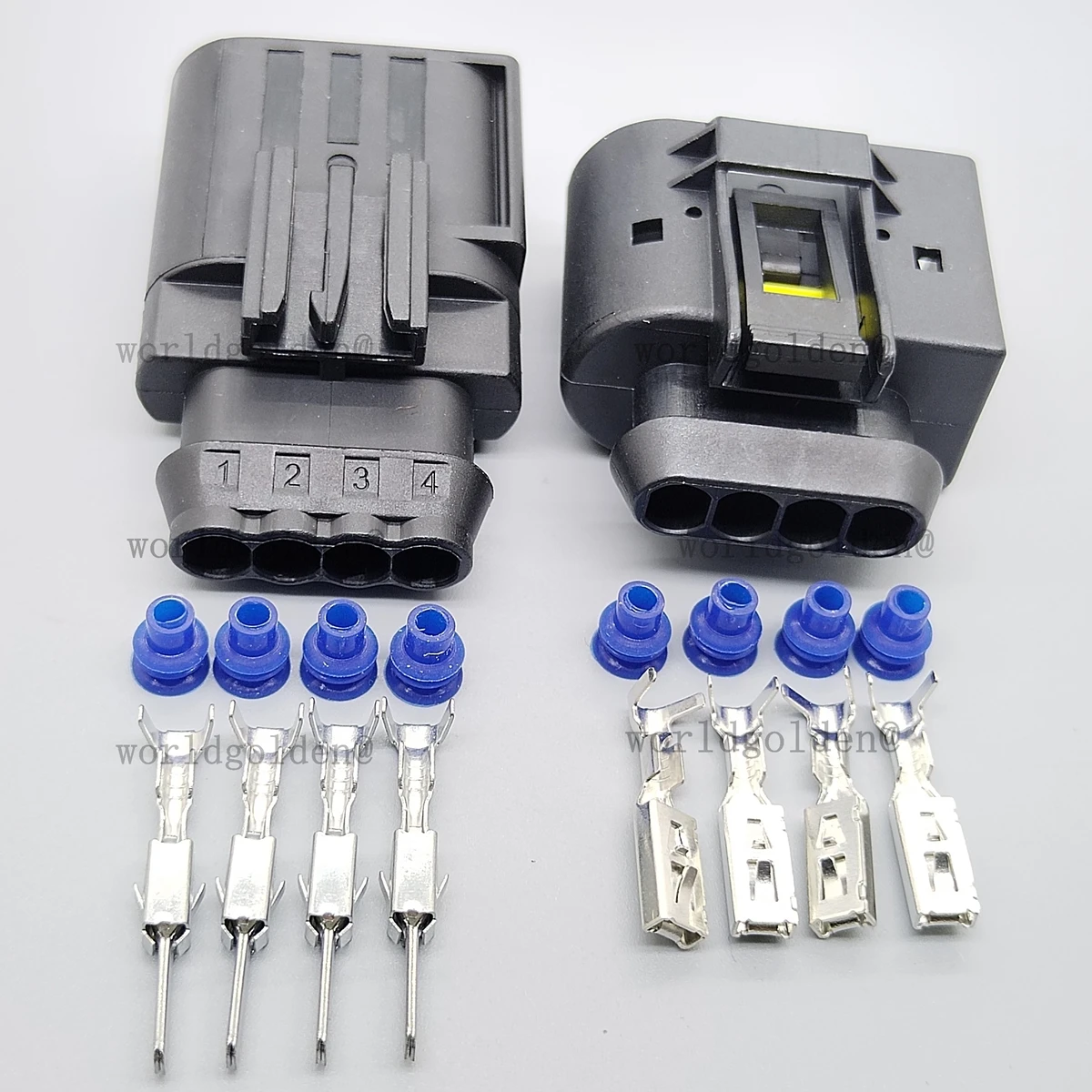 09441491 Auto 4Pin Terminal Connector for Universal Vehicles Replace Damaged Ignition Coil Wiring Joints