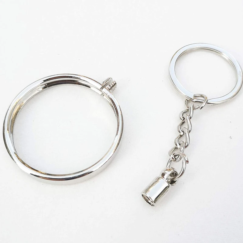 Coin Bezel for Charm, Necklace, Pendant, Display Coin Bezel Key Ring Key fob Pendants Assorted Sizes 20mm 25mm 27mm 32mm 39mm