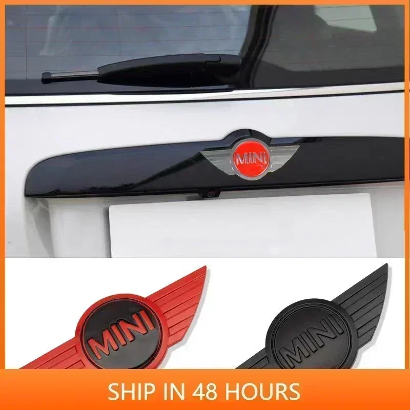 1 unidad de pegatinas 3D de metal para carrocería de coche, insignias para BMW MINI Cooper JCW One Countryman Clubman F55 F56 R60 R59 R58 R57 R56 R55 R50