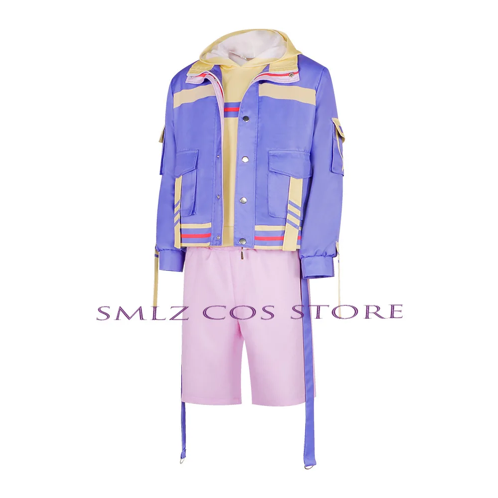 Li tianchen Cosplay Anime Link Click Custumes Men Coat Hoodies Wig Set Uniform Halloween Party Play Outfit for Man Women