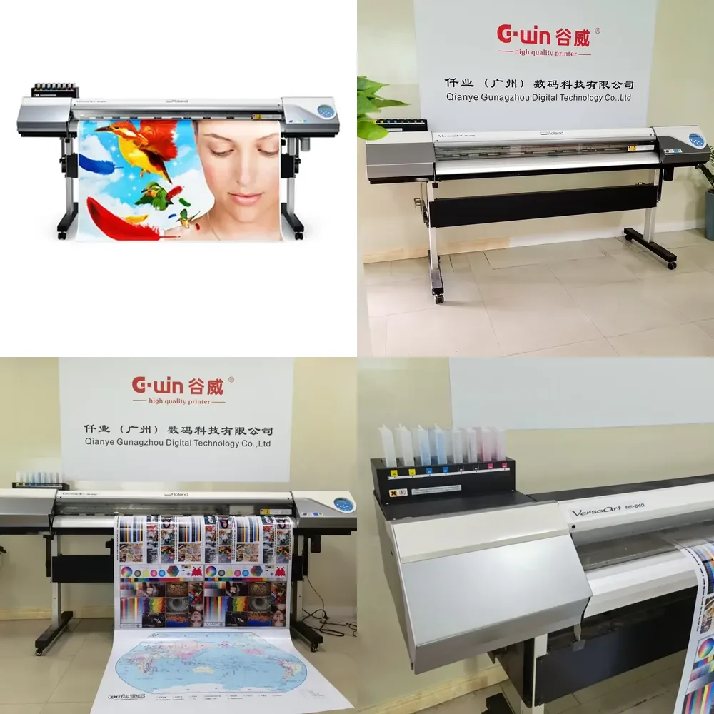 

Second Hand Large Format Printer Roland Re640 Without Dx7 Print Head Use Eco Solvent Ink Second Hand Roland Printer