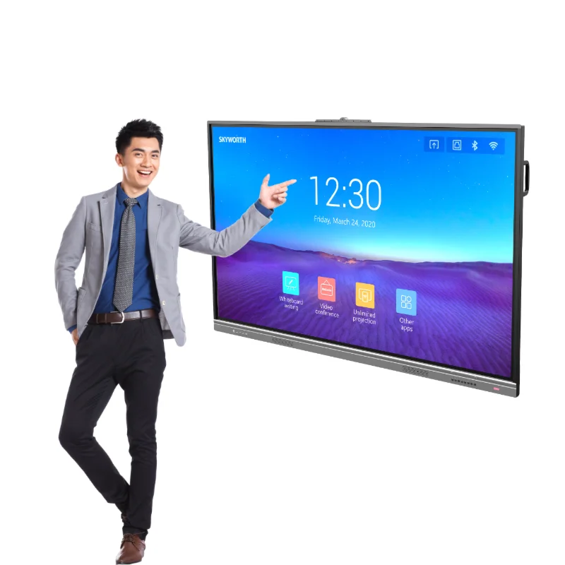 Mh8628 Office 86 Inch Touch Screen Display Business Equipment Smart Interactive Whiteboard Cheap Price