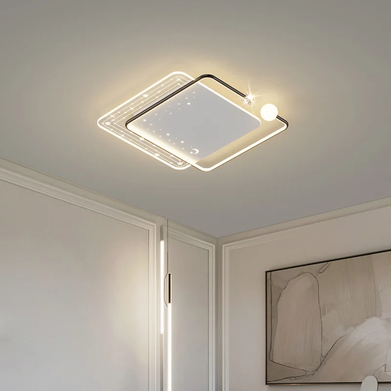 

2025 new starry sky bedroom ceiling light Internet celebrity simple modern atmosphere light luxury romantic gypsy room