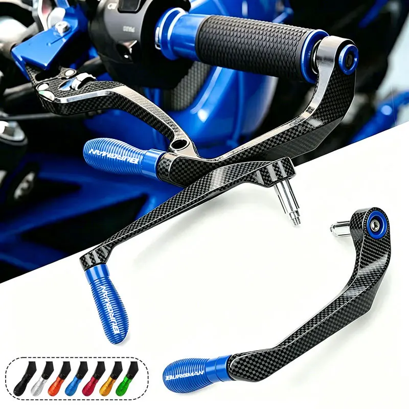 Motorcycle Handlebar Brake Clutch Lever Hand Guard Protector For Suzuki BURGMAN 650 400 125 200 250 AN650 AN400 AN125 AN200