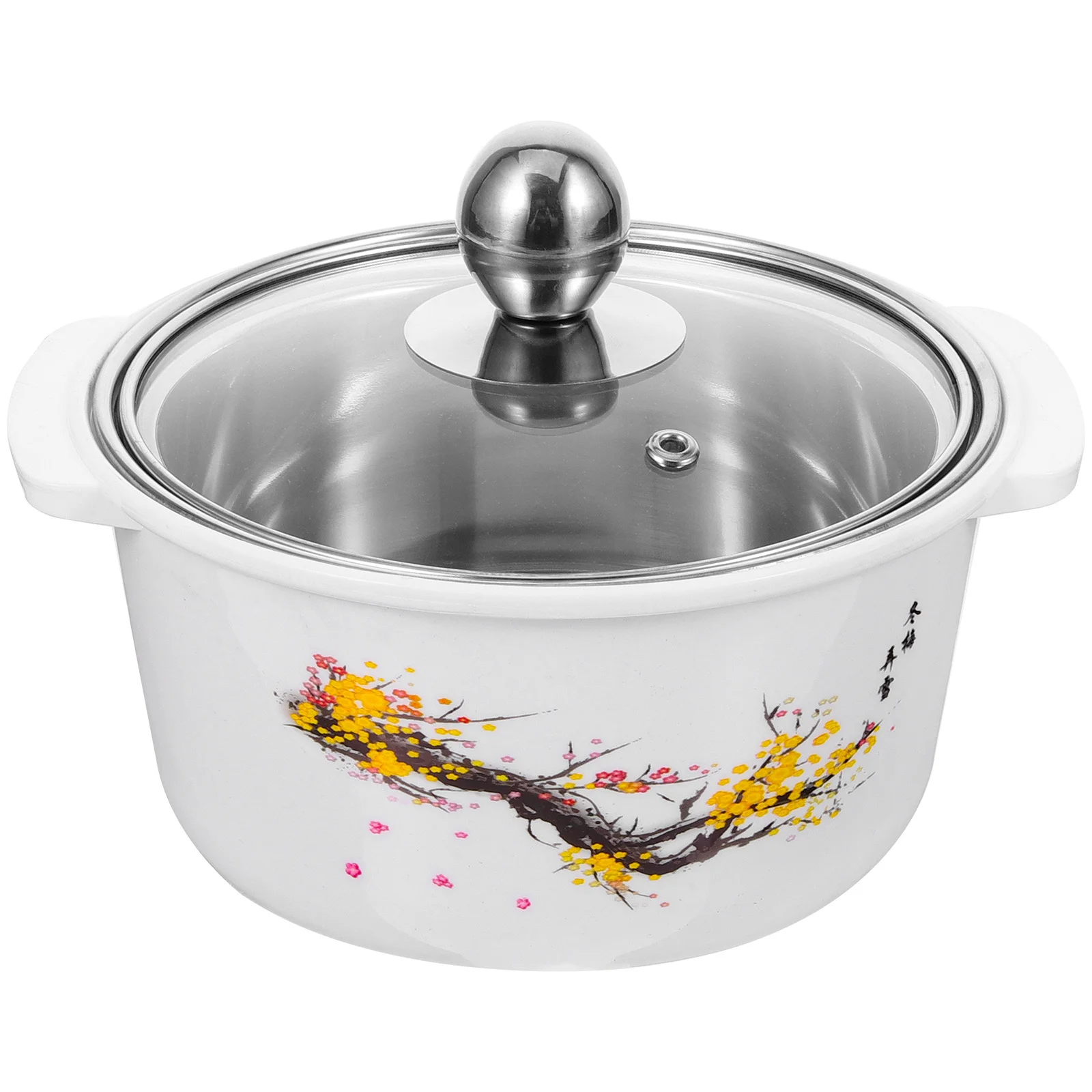 

Lidded Stainless Steel Small Soup For Electric Stovetop Induction Compact Stockpot Home Commercial Use Hot Pot With Cover Steel